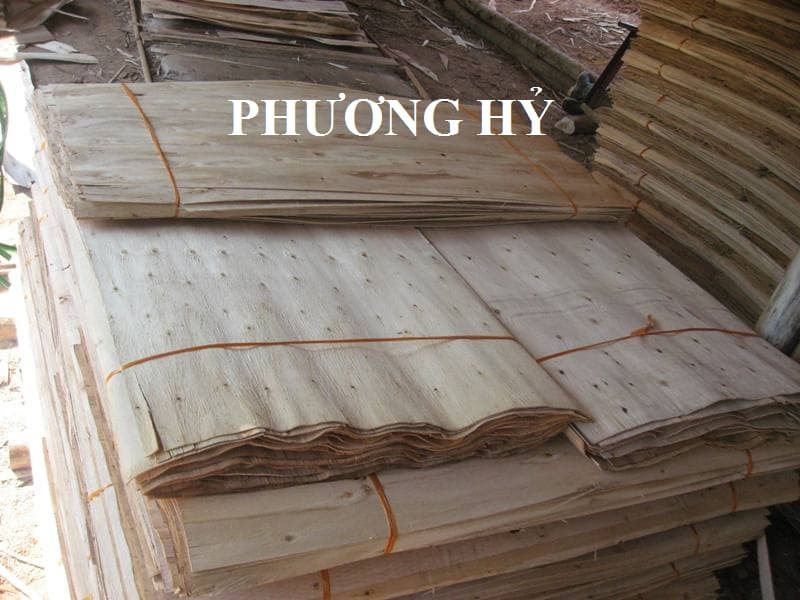 Plywood veneer from Vietnam factory
